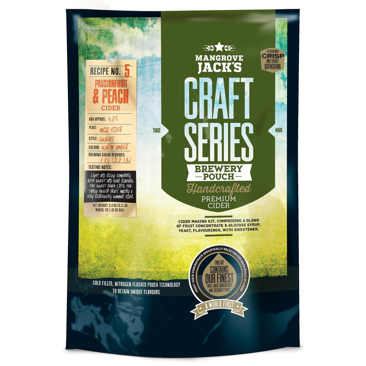 MJ Craft Series Peach Passionfruit Cider - 24kg-1.jpg