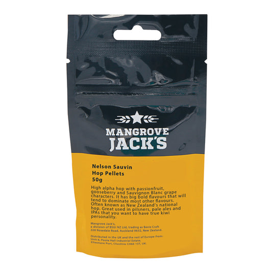 Mangrove Jack's Hop Pellets Nelson Sauvin NZ 50g