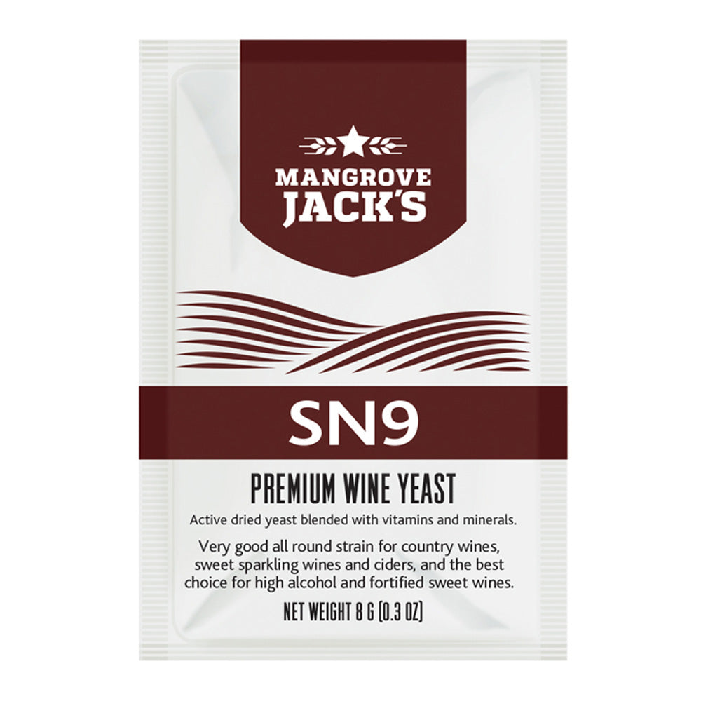 Mangrove Jacks Wine Yeast - SN9 8g-1.jpg