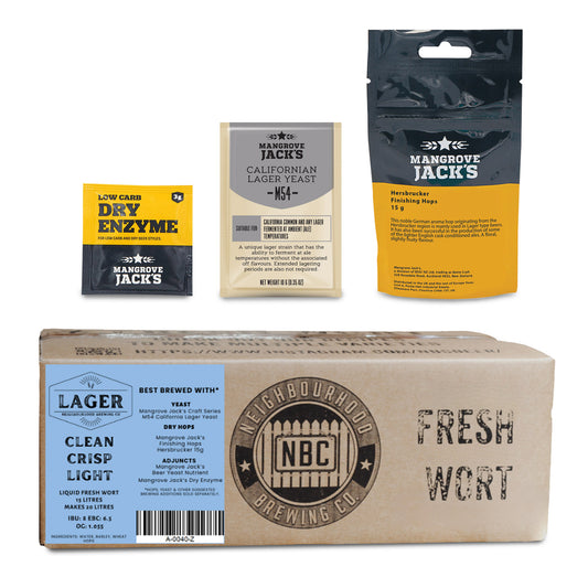 NBC Lager Fresh Wort Kit + MJ Additions