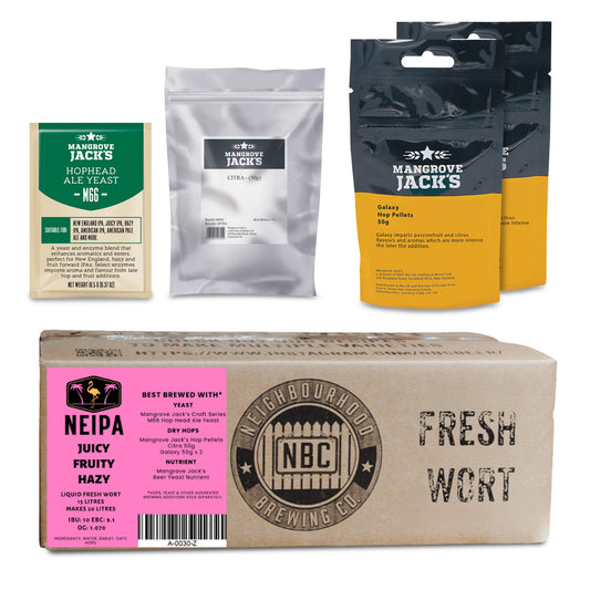 NBC Neipa Fresh Wort Kit + MJ Additions