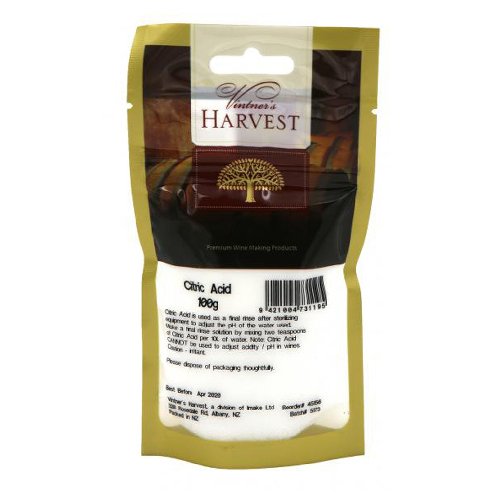 Vintners Harvest Citric Acid 100g-1.jpg