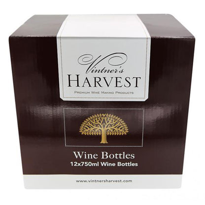 Vintners Harvest Wine Bottles 12 x 750ml Bordeaux bottles-3.jpg